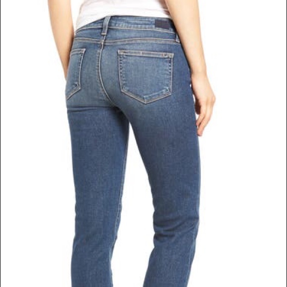 PAIGE Jaqueline Straight Military Patch Raw Hem - Picture 5 of 14